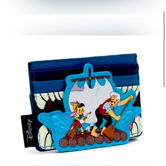 NWT! Disney Blue Wallet with Pinocchio 3D Design - Picture 1 of 5